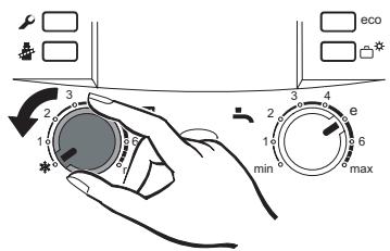 ELM LEBLANC MEGALIS CONDENS - Position été (eau chaude sanitaire uniquement) - 2
