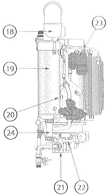 FRISQUET HYDROMOTRIX CONDENSATION 32 - COURBES DE PRESSION DISPONIBLE AUX BORNES DE LA CHAUDIERE - 5