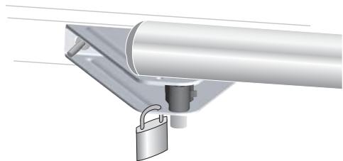 SOMFY SGS 201 - Accrochage / décrochage du vérin - 2