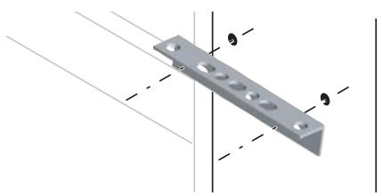 SOMFY SGS 501 - Pose des scellements. - 1
