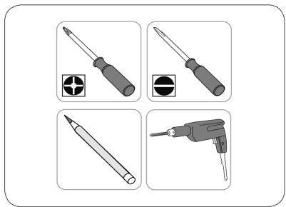 SOMFY CHRONIS SMART RTS - Outils nécessaires - 2