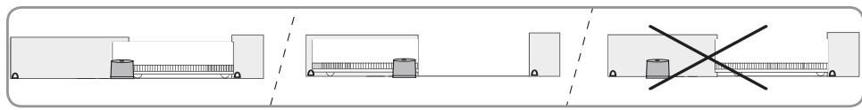 SOMFY FREEVIA 600 - Positionnement horizontal - 1