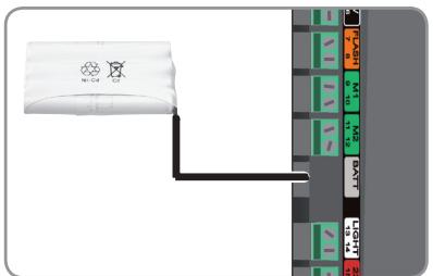 SOMFY FREEVIA 600 - Câblage et mise en place de la batterie - 1