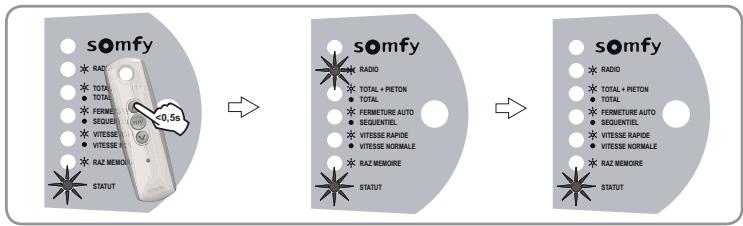 SOMFY FREEVIA 600 - Ajout de télécommandes - 2