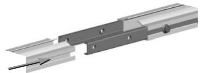 SOMFY GDK 4000 - Assemblage du rail - 5