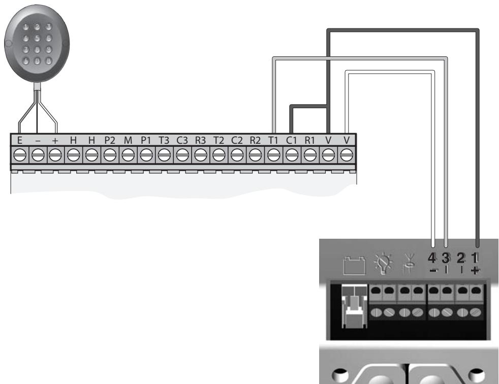 SOMFY GDK 4000 - Accessoires - Descriptif et branchements - 2