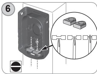 SOMFY SGA 6000 INTEGRAL - - Installation et câblage des cellules - 6