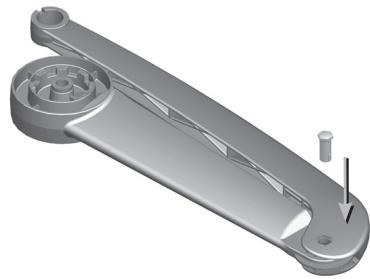 SOMFY SGA 6000 INTEGRAL - Repliez les deux bras de sorte que les rainures internes soient alignées. - 2