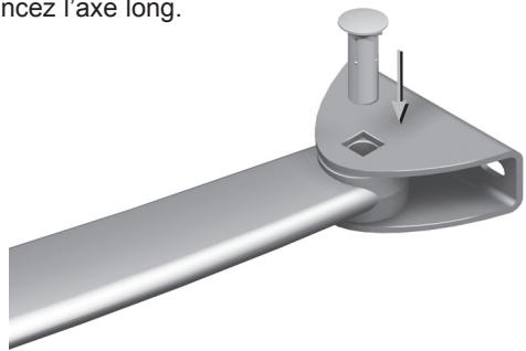 SOMFY SGA 6000 INTEGRAL - - Mise en place de la patte de fixation - 2
