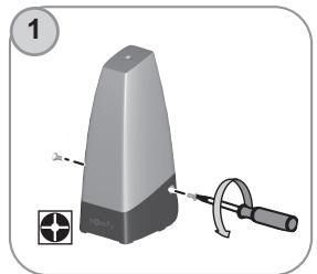 SOMFY SGA 6000 INTEGRAL - - Installation du feu orange - 1