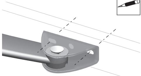 SOMFY SGA 6000 INTEGRAL - Montage des bras - 4