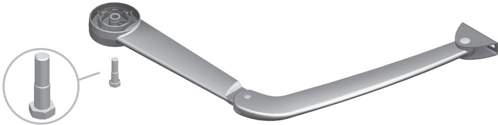 SOMFY SGA 6000 INTEGRAL - Montage des bras sur les moteurs. - 3