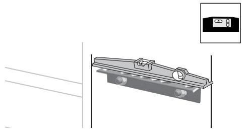 SOMFY SGS 501 - Fixation de I'équerre (1) sur le pilier. - 2