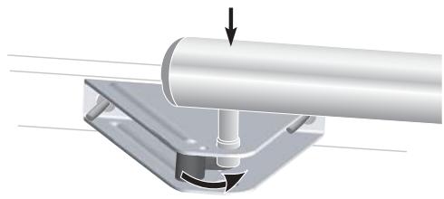 SOMFY SGS 501 - Pose des vérins - 4