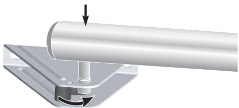 SOMFY SGS 501 - Pose des vérins - 4