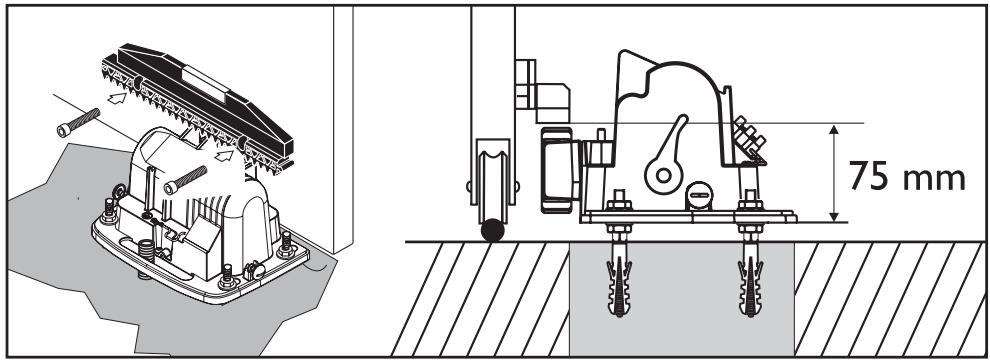 SOMFY SLD 3000 - Fixation - 2