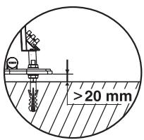 SOMFY SLD 3000 - Fixation du moteur. - 1