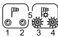 SOMFY TELIS 4 SOLIRIS RTS - Sélection de la fonction Vent et Soleil - 2