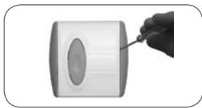 SOMFY TELIS 4 SOLIRIS RTS - Point une touche avec façade blanche - 1