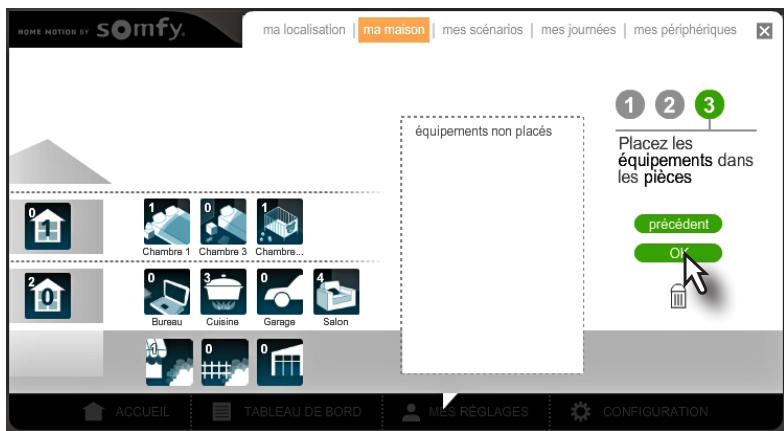 SOMFY BOX HD - Etape 2: Représentation de votre maison - 10