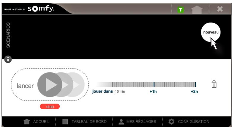 SOMFY BOX HD - - Creer un scenario - 1