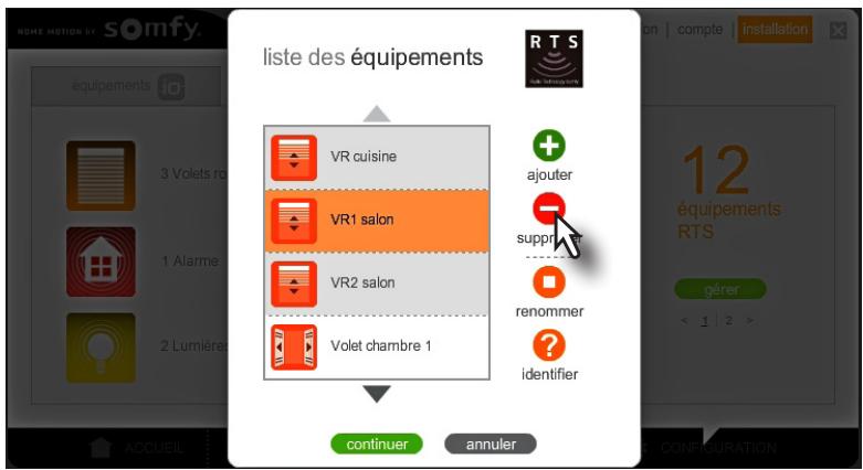 SOMFY BOX HD - - Onglet Mon installation - 5