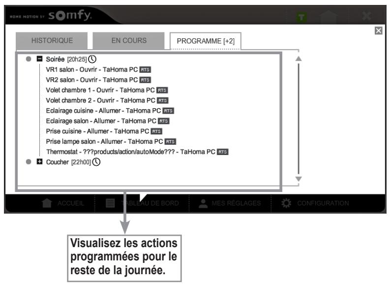 SOMFY BOX HD - - Onglet PROGRAMME - 1