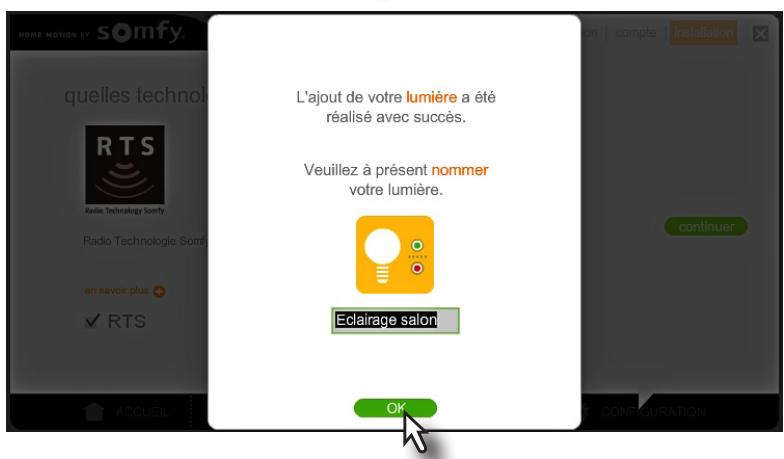 SOMFY BOX HD - A propos de l'enregistrement d'une motorisation de portail sur votre Somfy Box - 6