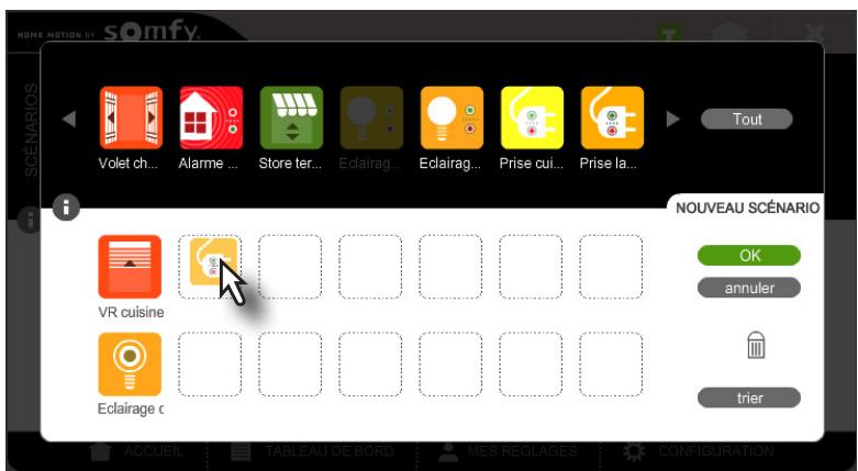 SOMFY BOX HD - - Creer un scenario - 2