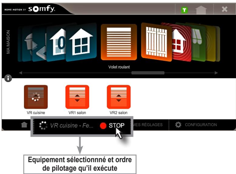 SOMFY BOX HD - - Interrompè l'exécution d'un ordre de pilotage - 1