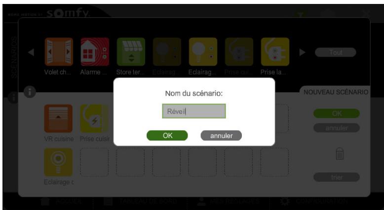 SOMFY BOX HD - - Creer un scenario - 4
