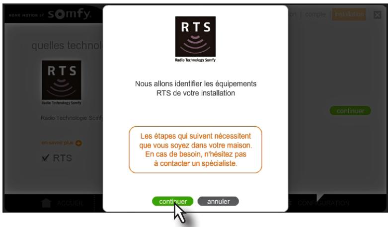 SOMFY BOX HD - A propos de l'enregistrement d'une motorisation de portail sur votre Somfy Box - 2