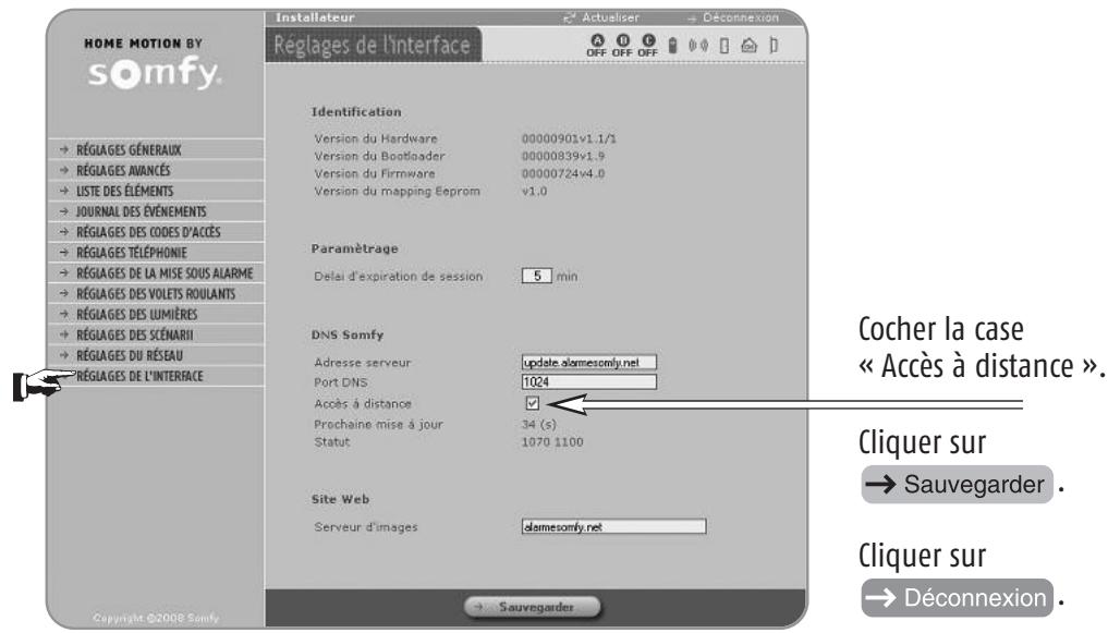 SOMFY PRTEXIOM - Connectez-vous au compte « installateur - 2