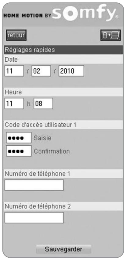SOMFY PRTEXIOM - Pages écran sur votre téléphone mobile - 2
