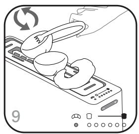 ROWENTA TOASTERS MORRISON TL90XX - - Toit réchauffeur - 4