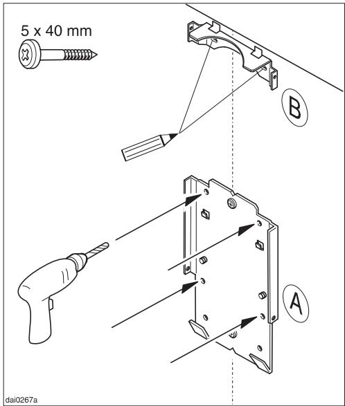 MIELE DA 218 - Plaque de retenue A - 2