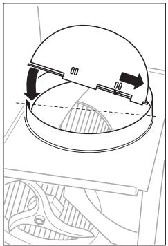 MIELE DA 218 - Insérer le clapet de non-retour - 1