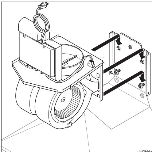 MIELE DA 218 - Installer le bloc moteur - 2