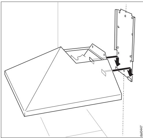 MIELE DA 218 - Plaque de retenue B - 2