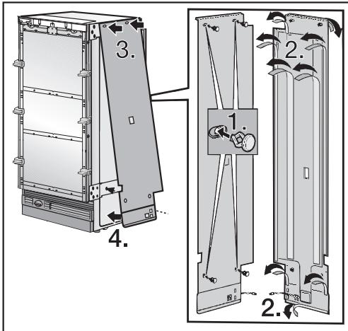 MIELE K 1811 VI - Installation de la plaque de chauffage - 1