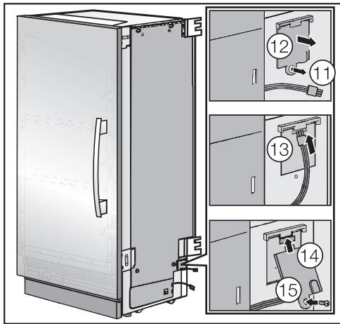 MIELE KF 1911 SF - Instalación de la esterilla electrica - 2