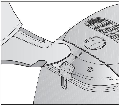 MIELE S2181 TITAN - Adjusting the suction - 1