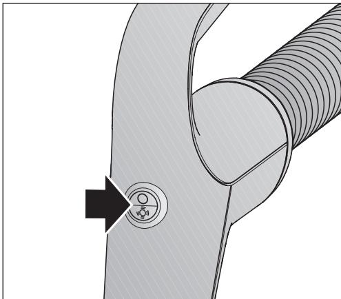 MIELE S2181 TITAN - Mise en marche et arrêt de l'électrobrosse - 1