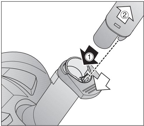 MIELE S2181 TITAN - Connecting the Powerbrush to the Electro Telescopic wand - 1