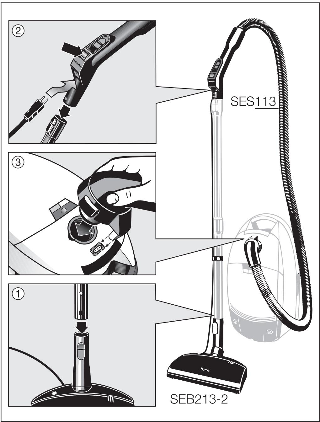 MIELE SEB 217-2 - Aspiradoras de trineo - 2