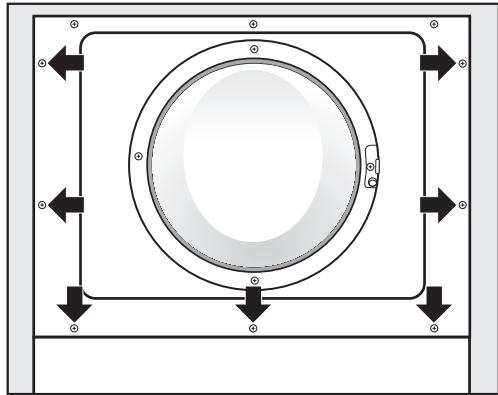 MIELE WT 2789 IWPM IN - Pose du panneau d'habillage - 1
