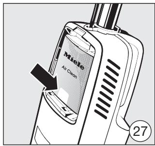 MIELE SWING H1 ECOLINE - Griglia filtro - 27