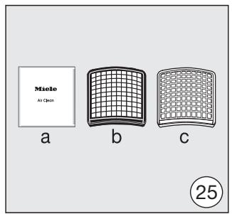 MIELE SWING H1 ECOLINE - Griglia filtro - 25