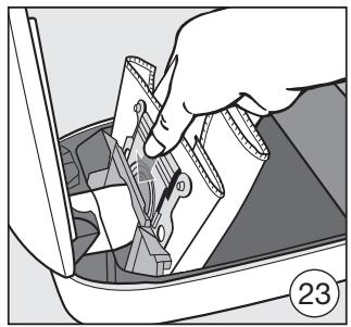 MIELE SWING H1 ECOLINE - Griglia filtro - 23