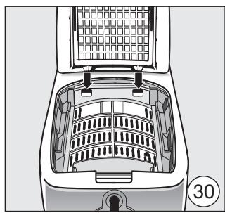 MIELE SWING H1 ECOLINE - Griglia filtro - 30